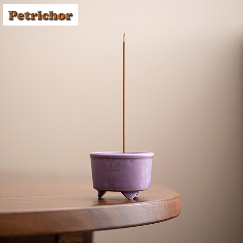Zen Candle Supplies - Sweet Potato Purple Incense Holder Zen