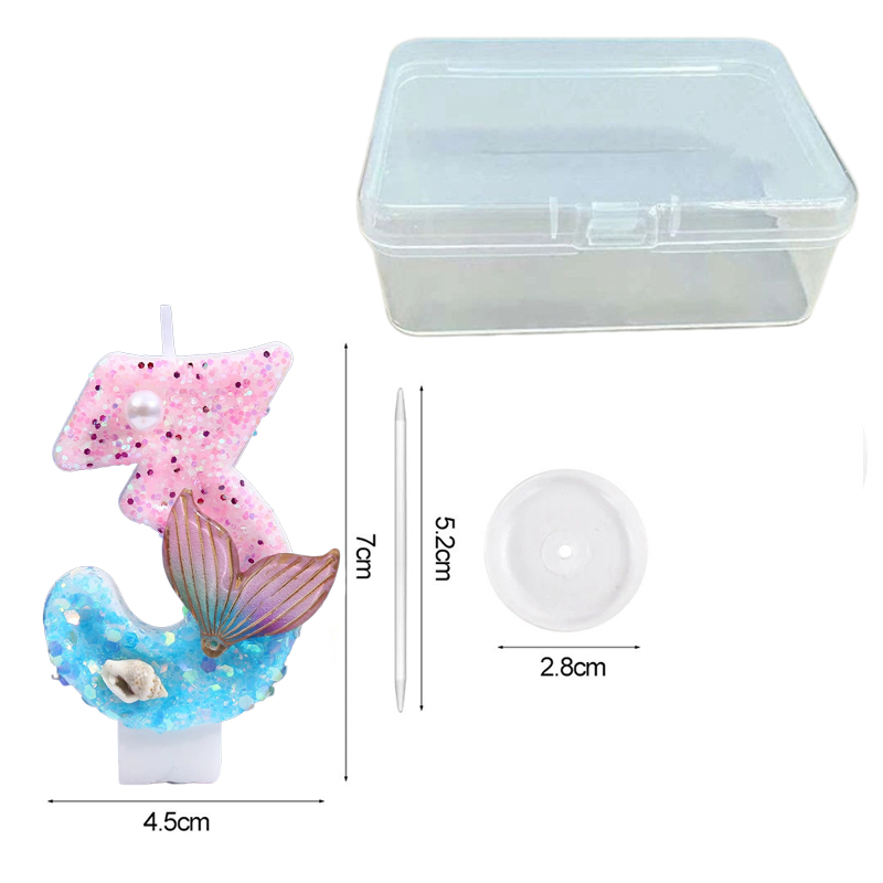 Gradient Blue Shell Pearl Crea - Candle Supply avis et prix