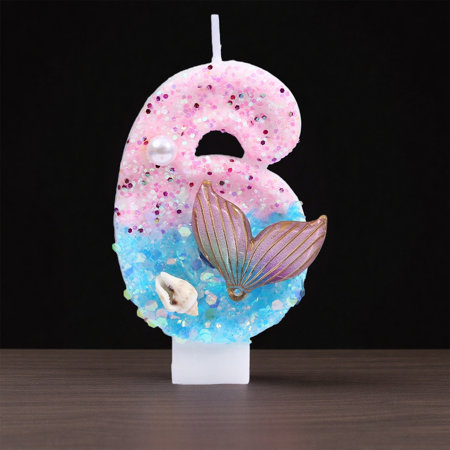 Gradient Blue Shell Pearl Crea - Candle Supply avis et prix