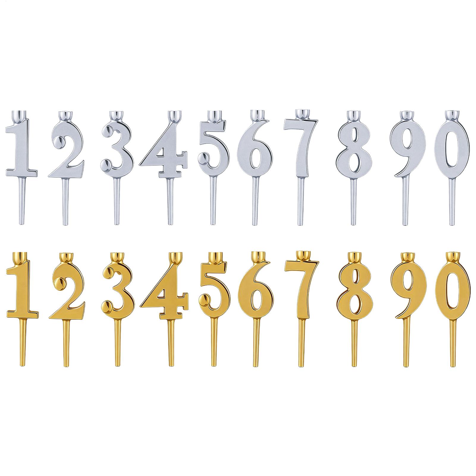 Number Birthday Candle Holders - Candle Supply avis et prix