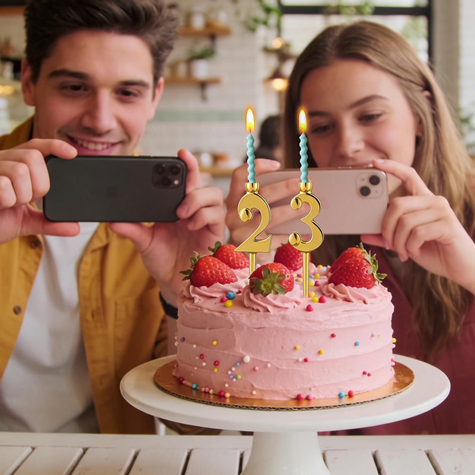 Number Birthday Candle Holders - Candle Supply avis et prix