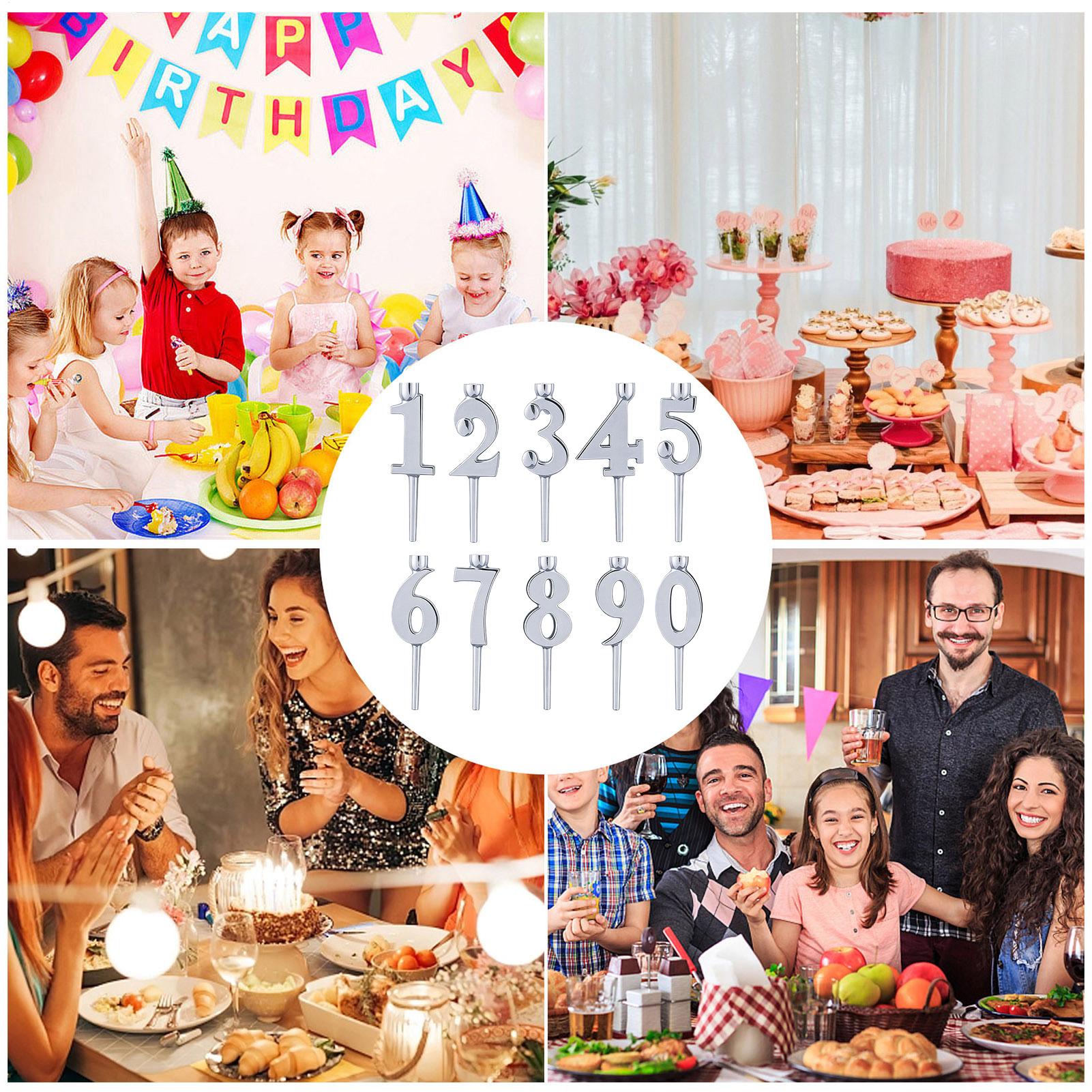 Number Birthday Candle Holders - Candle Supply avis et prix