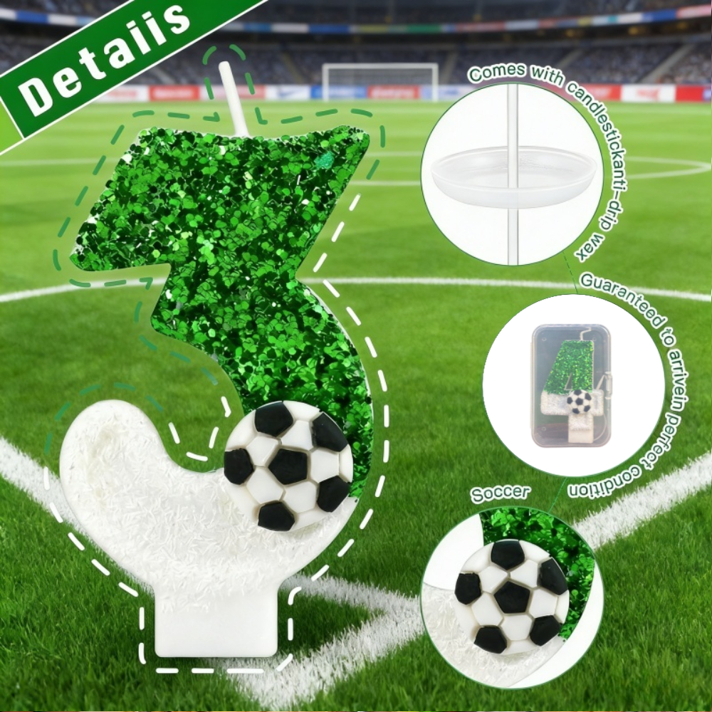 Football Shape Number Cake Can - Candle Supply avis et prix