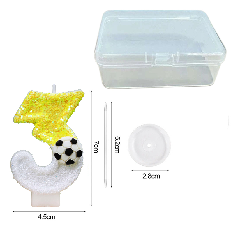 Yellow White Sequins Sports Fo - Candle Supply avis et prix