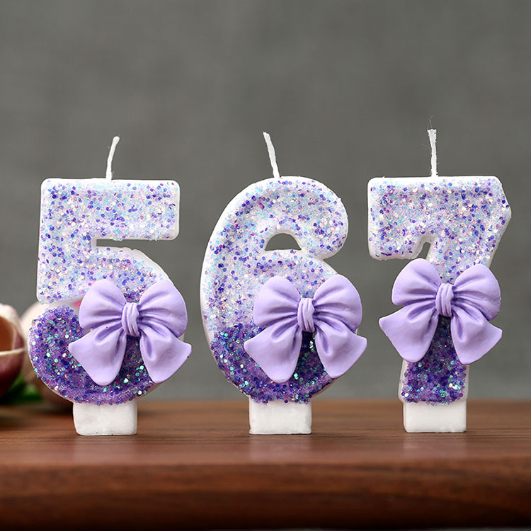 Creative Glitter Gradual Purpl - Candle Supply avis et prix
