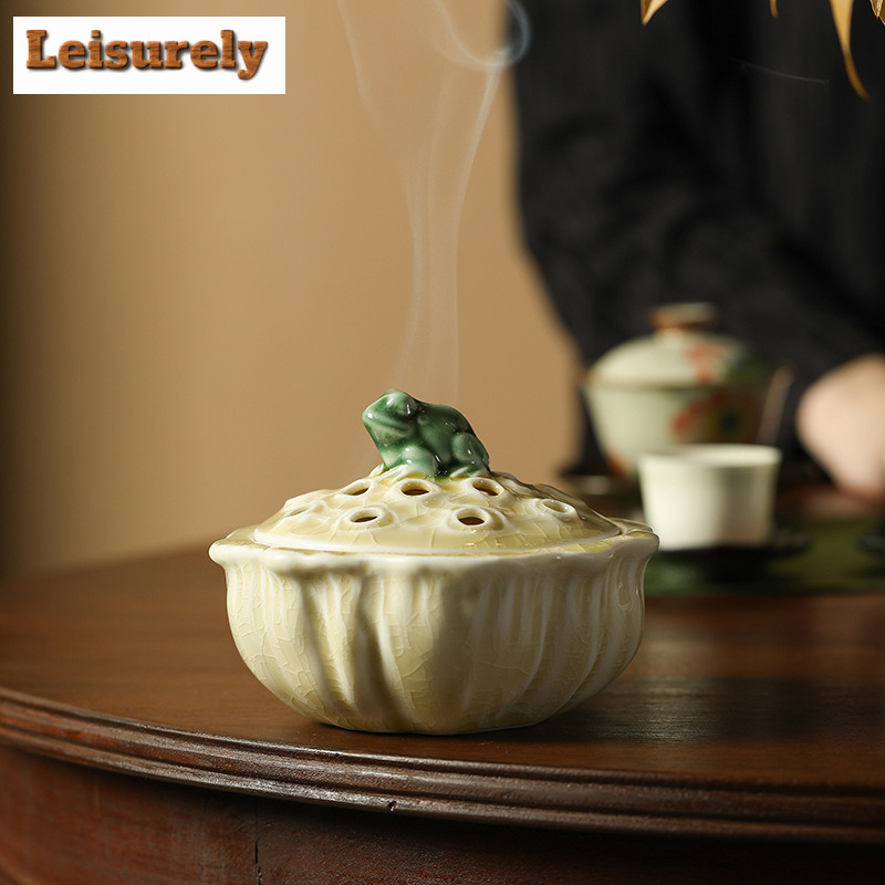 Lotus Pond Frog Fun Incense Ho - Zen Candle Supplies avis et prix