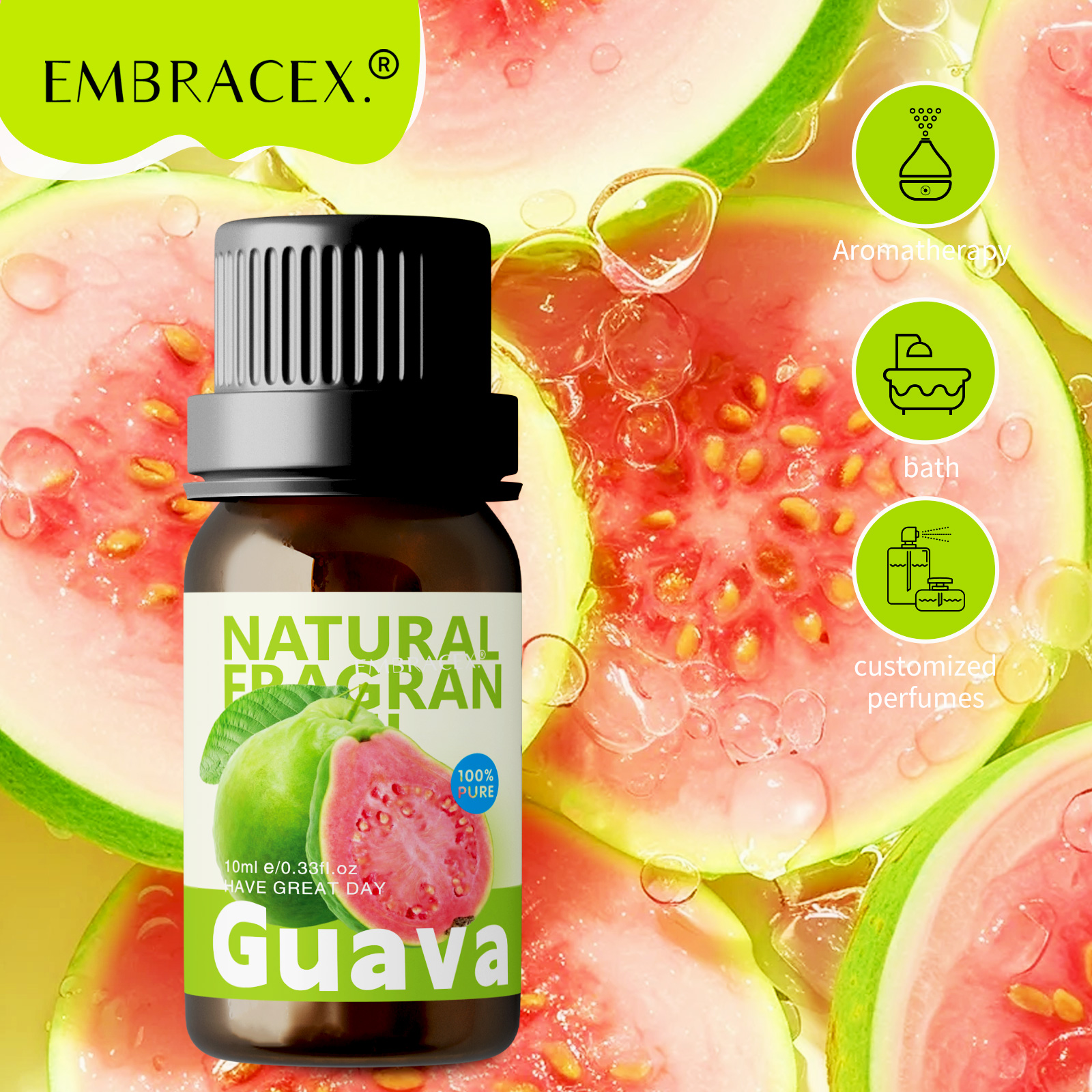 10ml Guava Essential Oils Guav - Fragrance Oil 10Ml avis et prix