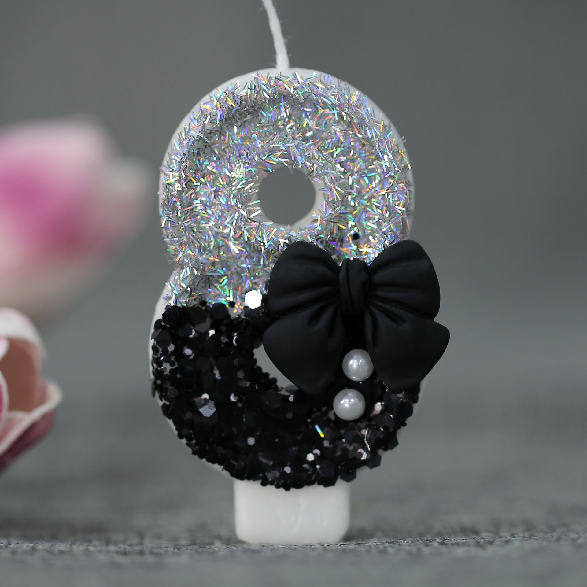 Midnight Bow & Pearl 0-9 Numbe - Candle Supply avis et prix
