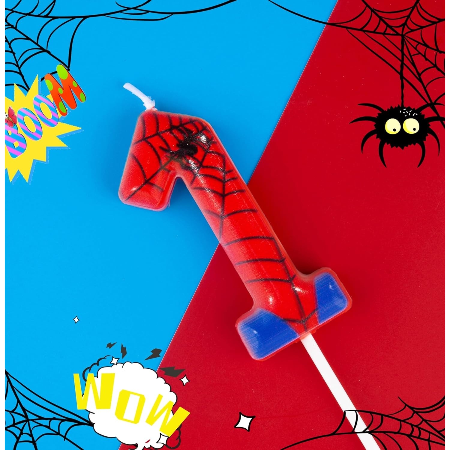 Spider Party 0-9 Birthday Cand - Candle Supply avis et prix