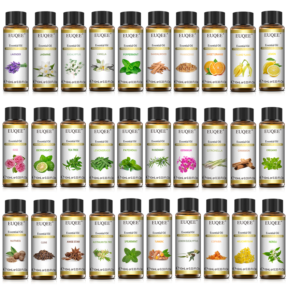 EUQEE 10ml Pure Natural Essent - Fragrance Oil 10Ml avis et prix