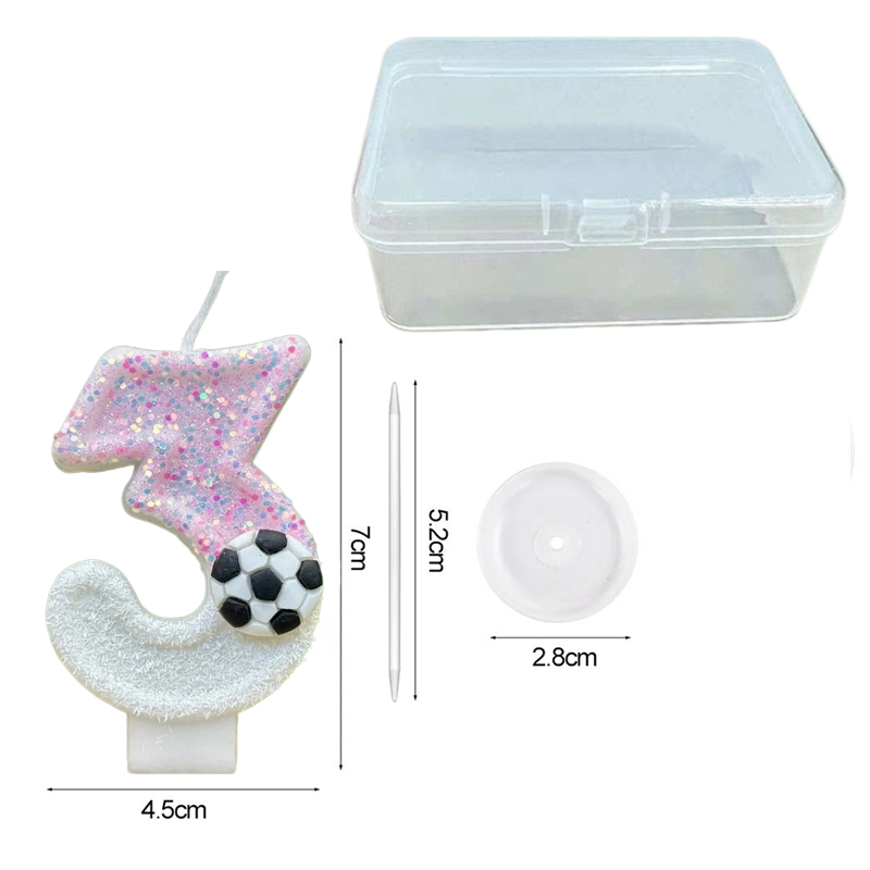Pink White Sequins Sports Foot - Candle Supply avis et prix