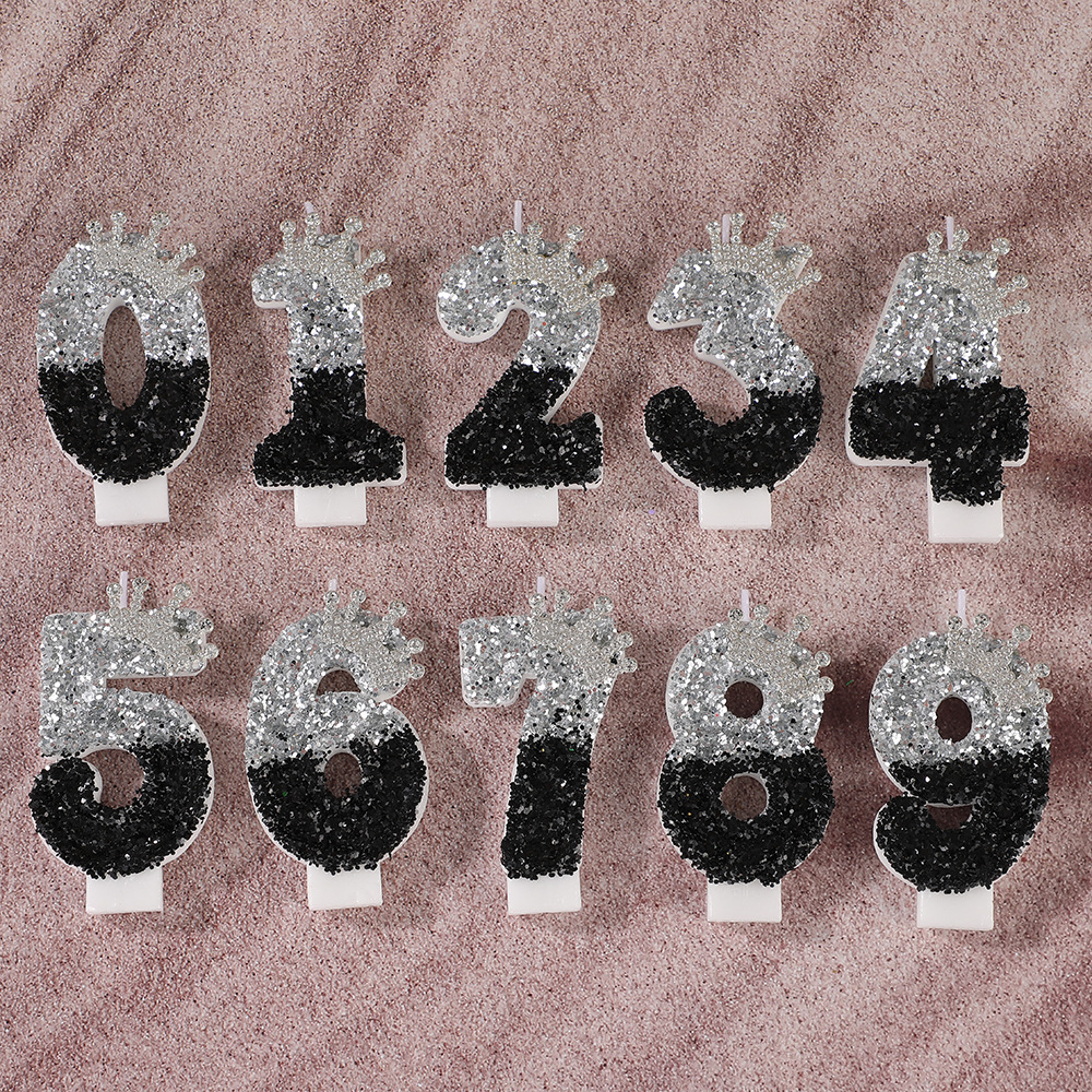 Black Silver Gradient Crown Ha - Candle Supply avis et prix
